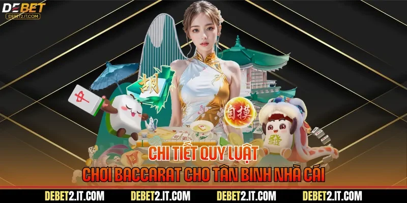 Chi tiết quy luật chơi Baccarat cho tân binh nhà cái