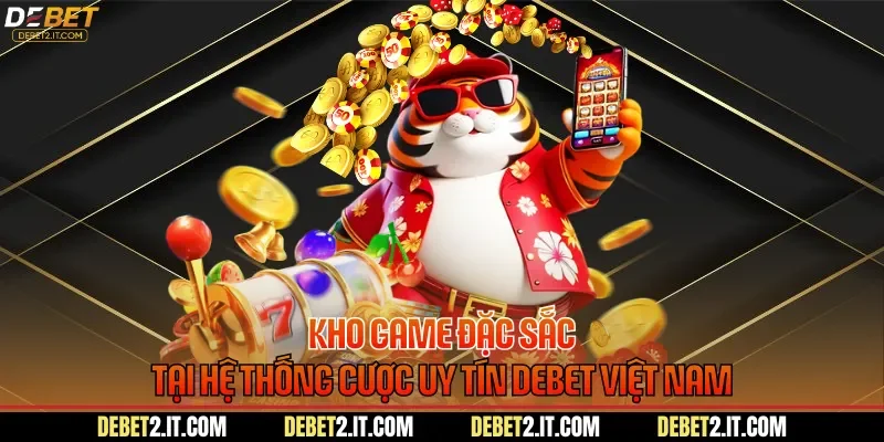 Kho game đặc sắc tại hệ thống cược uy tín DEBET Việt Nam