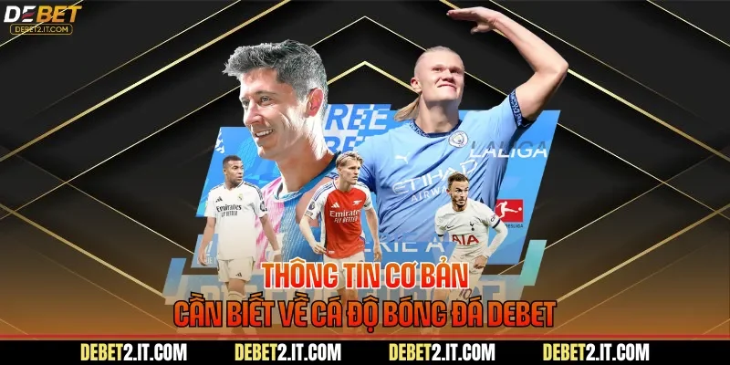 Thông tin cơ bản cần biết về cá độ bóng đá DEBET