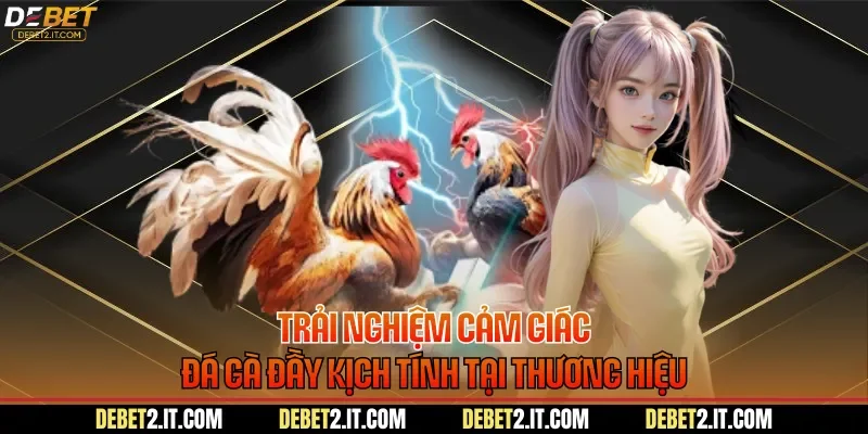 Trải nghiệm cảm giác đá gà đầy kịch tính tại thương hiệu